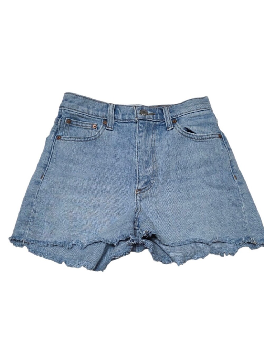 Denim Forum The 50's Arlo High Rise Mini Short